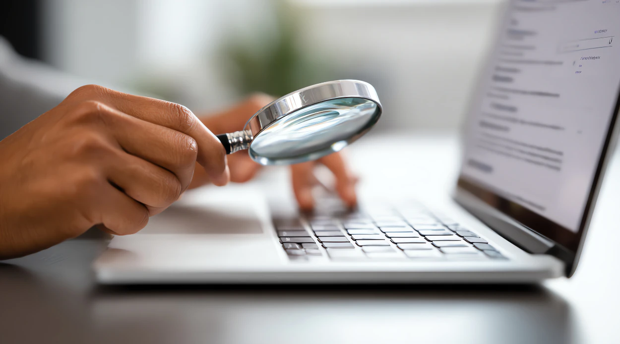 Analyse du potentiel d’un mot-clé SEO sur un ordinateur